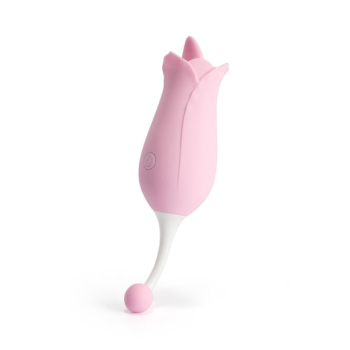 Dora - Vibromasseur Clitoridien Rose et Lécheur de Langue