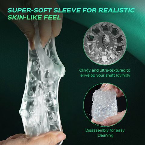 GARDY - Automatic Vibrating Sucking Rotating & Thrusting Male Masturbator