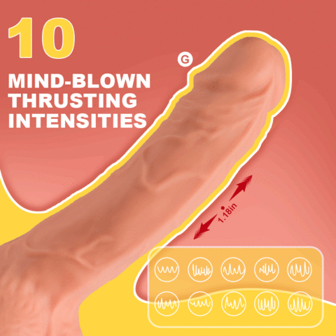 Juntame™ Adam Thrusting Dildo Vibrator