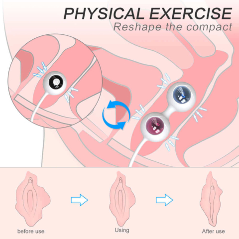 Freezer - Remote Kegel Ball Exercises Set