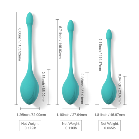 Bluebell - Vibrating Kegel Ball Exerciser Set