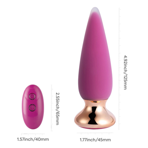 Doro Plus - Remote Vibrating Butt Plug