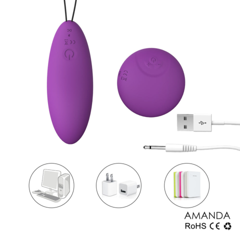 Mandy - Remote Vibrating Egg Vibe
