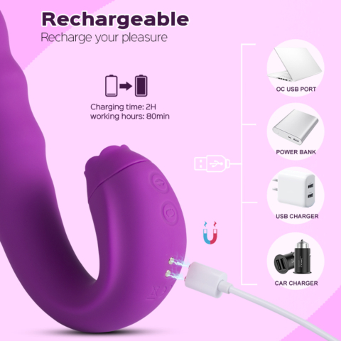 Juntame™ Lilian Clit Stimulator G-spot Vibe