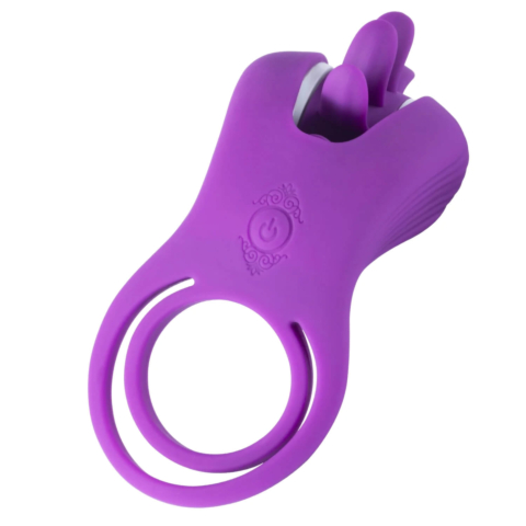 Roxy - Dual Clit Flicker Vibrating Cock Ring