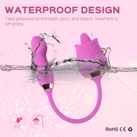 Momo - Rose Clit Licker  Tapping Egg Vibrator