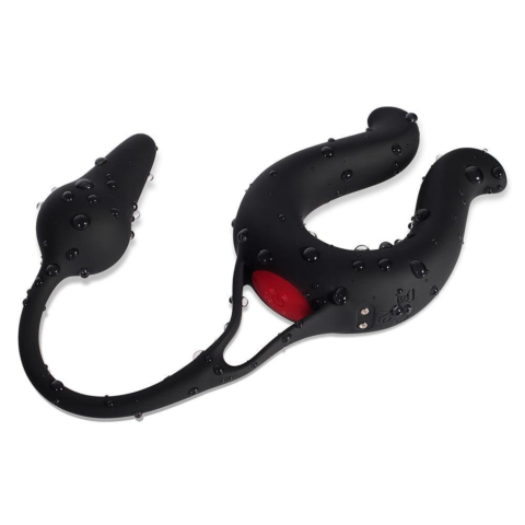 Jolie - Anal Fantasy Vibrating Cock Ring With Butt Plug