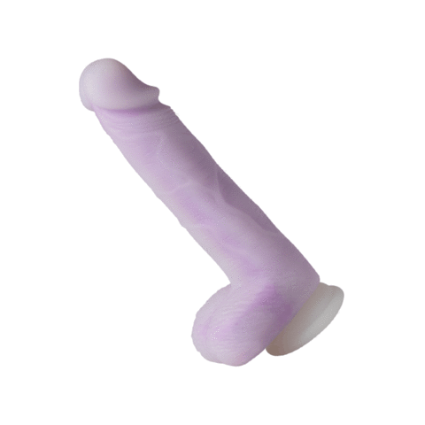 Phantom - 6 Inch Thrusting & Vibrating Silicone Dildo