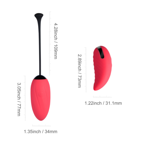 Beetles - Remote Silicone Vibrating Egg