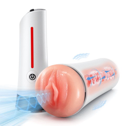 Ride Me - Vibrating Pussy, Realistic Vibrating Male Masturbator