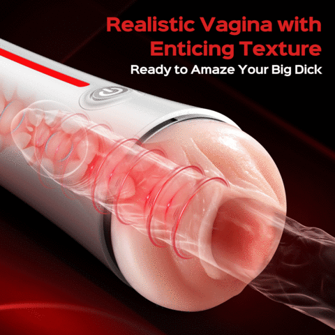 Ride Me - Vibrating Pussy, Realistic Vibrating Male Masturbator
