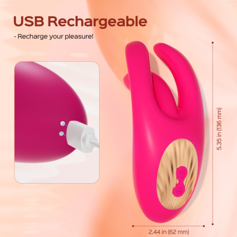 Robert - Triple Finger Vibe Flicking Finger Vibrator