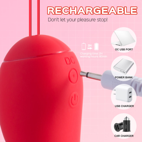 Scarlet  Wearable Remote Control Egg Vibrator