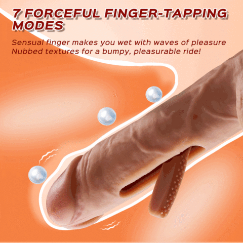 Tanner - Vibrating & Tapping Realistic Suction Cup Dildo with Remote Control