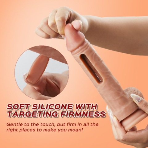 Tanner - Vibrating & Tapping Realistic Suction Cup Dildo with Remote Control