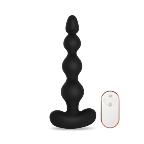 Ripple - Auto Vibrating Silicone Beaded Butt Plug