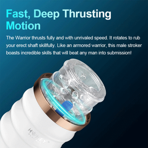 Warrior - Exclusive Patented Thrusting Automatic Masturbator