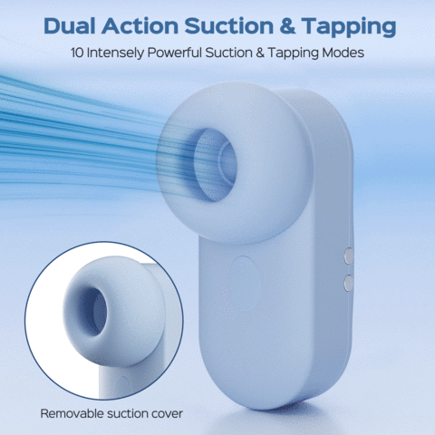 Whisper - Earbud Vibrator Sucking & Tapping Mini Clitoral Stimulator