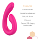 Radiant - Vibrador Dual Tap & Thrust para el Punto G