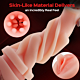 Ride Me - Vibrierende Pussy, Realistischer Vibrierender Masturbator für Männer