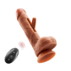 Tanner - Vibrating & Tapping Realistic Suction Cup Dildo with Remote Control
