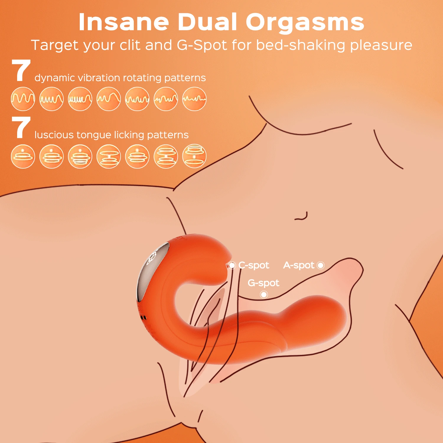 Juntame™ Joi Rotator Clit Licker Vibe