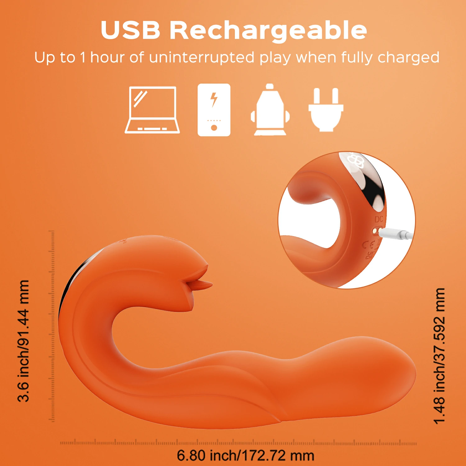 Juntame™ Joi Rotator Clit Licker Vibe