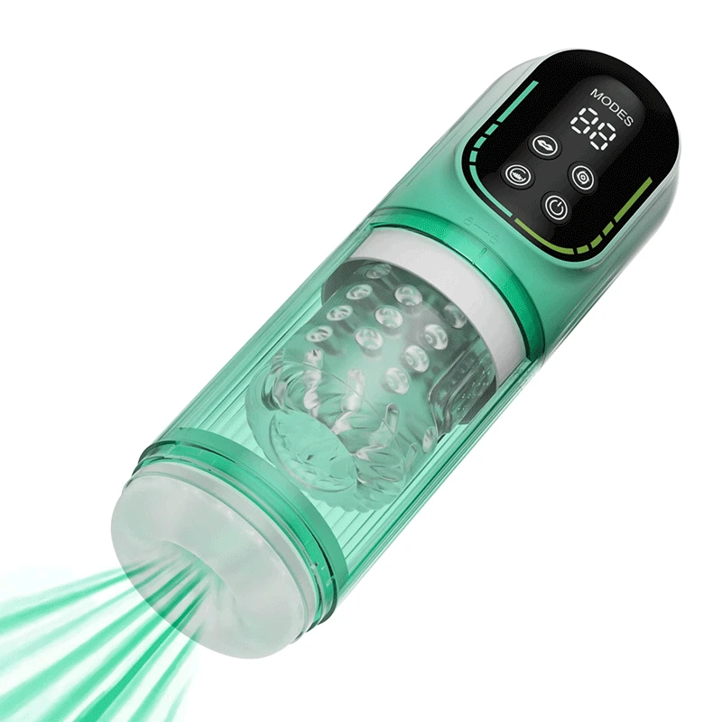 GARDY - Automatischer Vibrierender Saugender Rotierender und Stoßender Masturbator für Männer